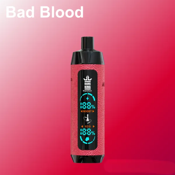 Bang King 25000 Puffs Disposable Vape – 30ml, 0.6Ω Mesh, Big Screen, Type-C Rechargeable - Image 2