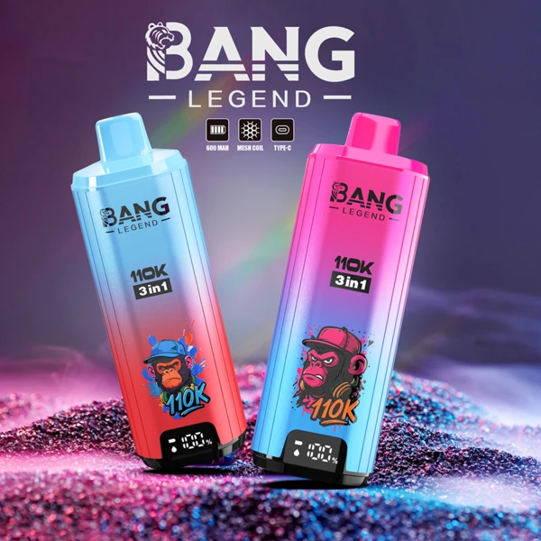 Bang Legend 110K 3-in-1 Disposable Vape | 110000 Puffs | Ultimate Triple Flavor Power