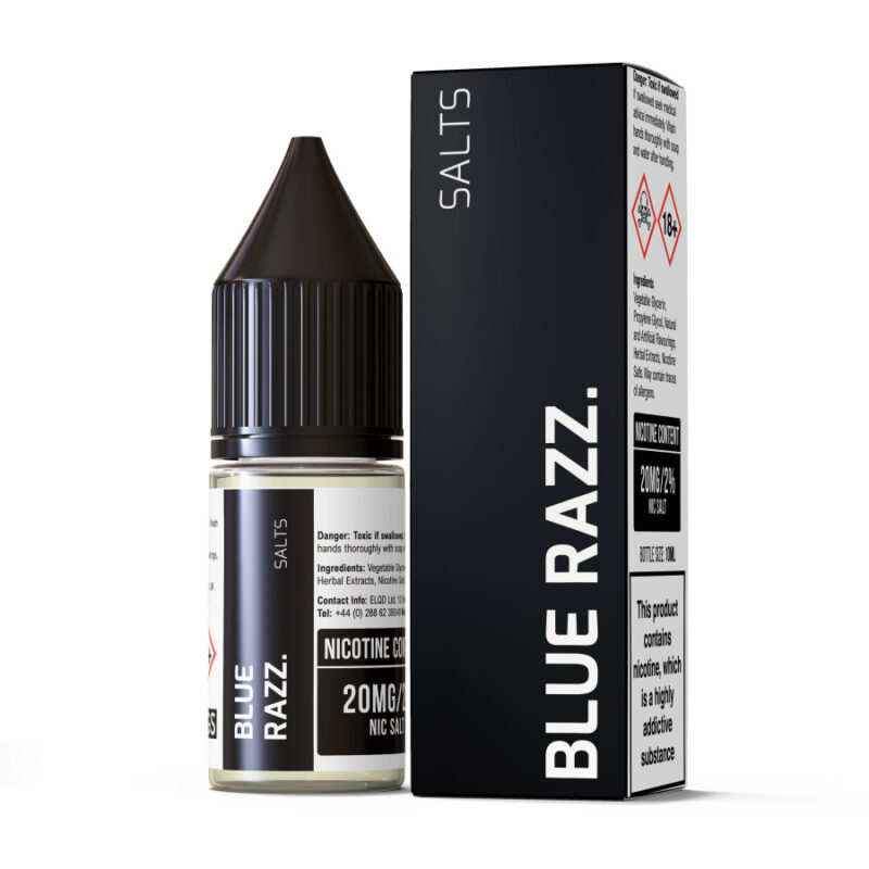 Blue Razz (20mg Nic Salt) – ELQD ECIGS Salts - Image 2
