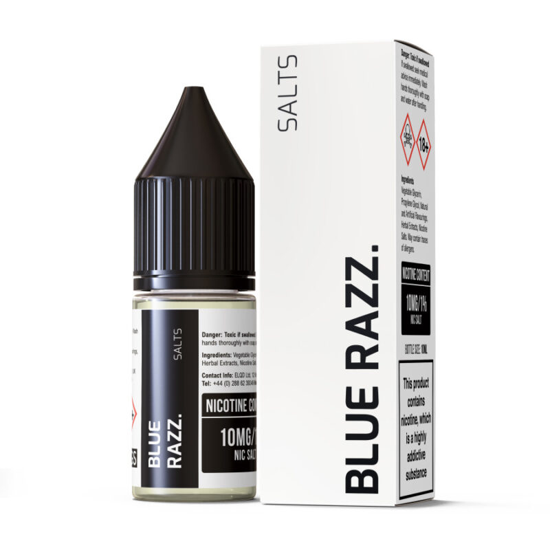 Blue Razz (10mg Nic Salt) – ELQD ECIGS Salts - Image 2