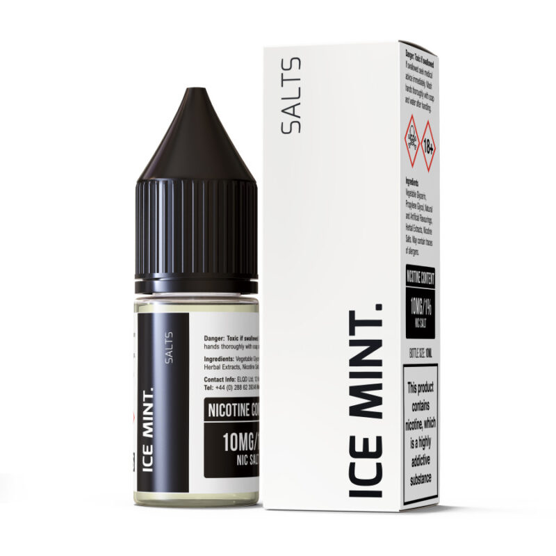 Ice Mint (10mg Nic Salt) – ELQD ECIGS Salts - Image 2