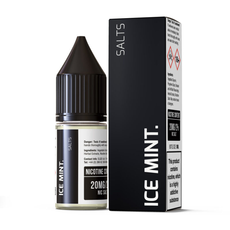 Ice Mint (20mg Nic Salt) – ELQD ECIGS Salts - Image 2