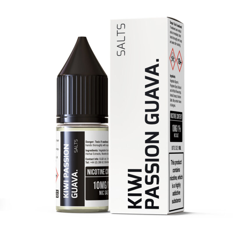 Kiwi Passion Fruit Guava (10mg Nic Salt) – ELQD ECIGS Salts - Image 2