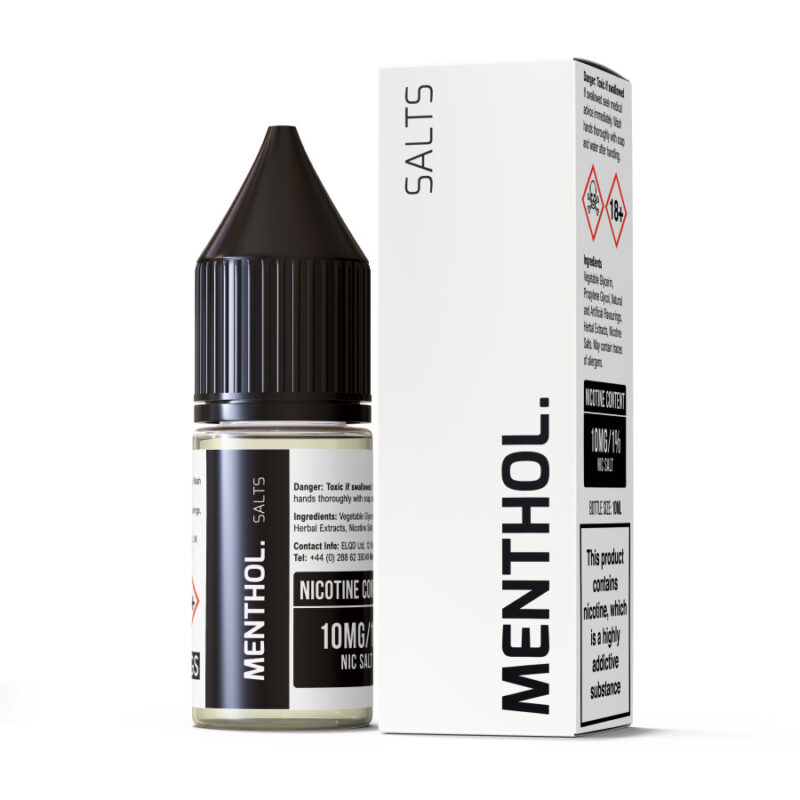 Menthol (10mg Nic Salt) – ELQD ECIGS Salts - Image 2