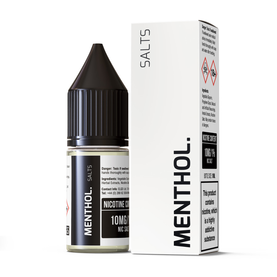 Menthol (10mg Nic Salt) – ELQD ECIGS Salts