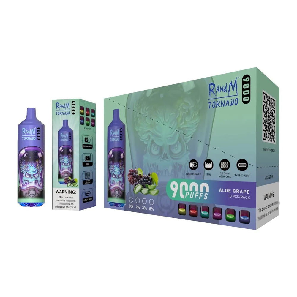 R and M Tornado Vape 9000 - Image 5