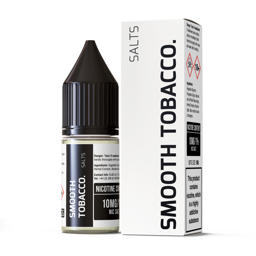 Smooth Tobacco (10mg Nic Salt) – ELQD ECIGS Salts