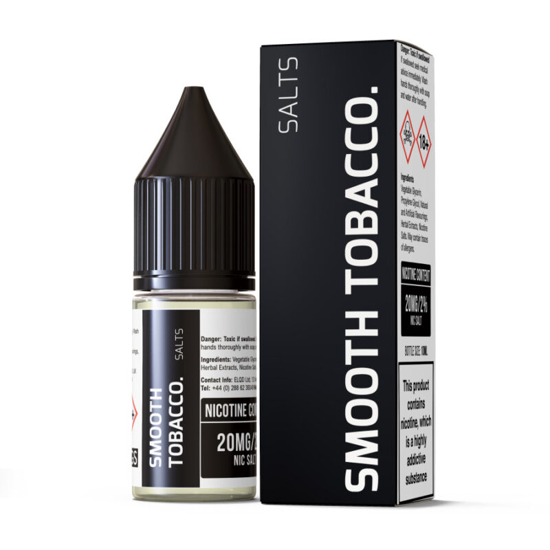 Smooth Tobacco (20mg Nic Salt) – ELQD ECIGS Salts - Image 2
